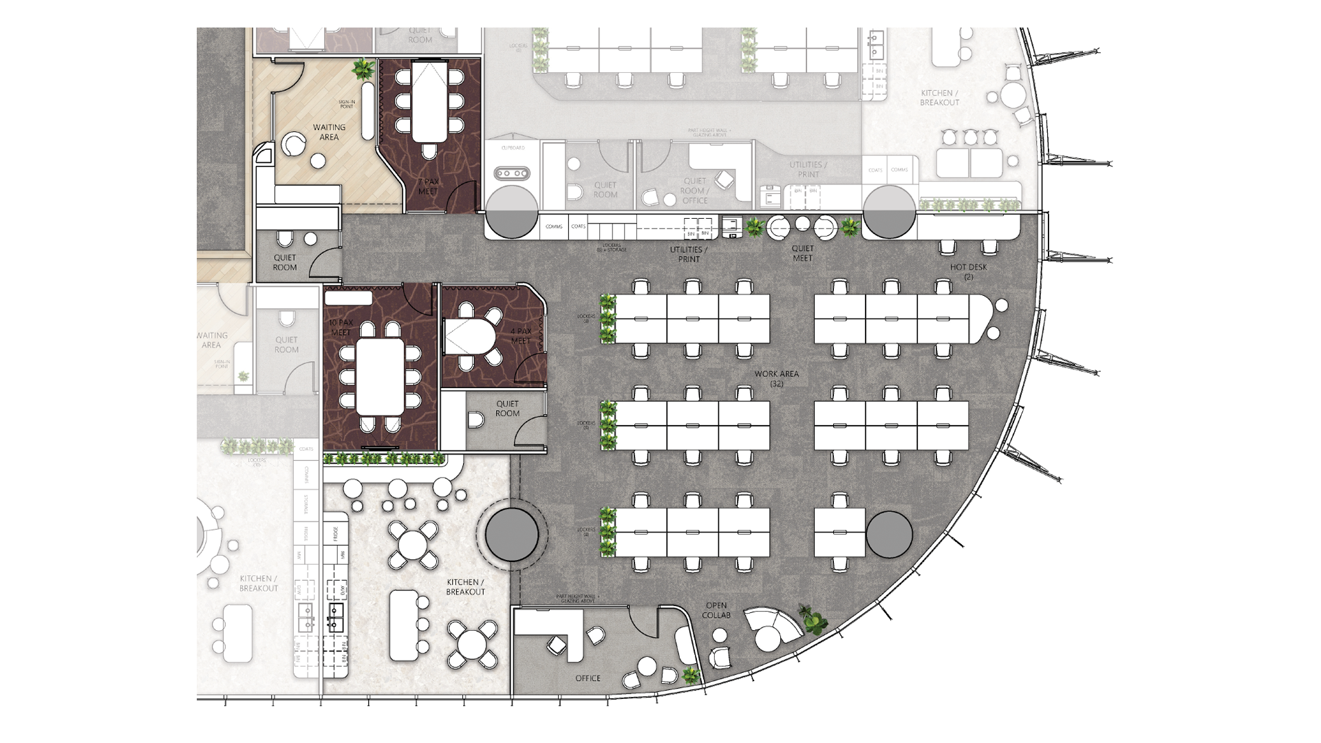 Tower One Suite 6.02 Floorplan