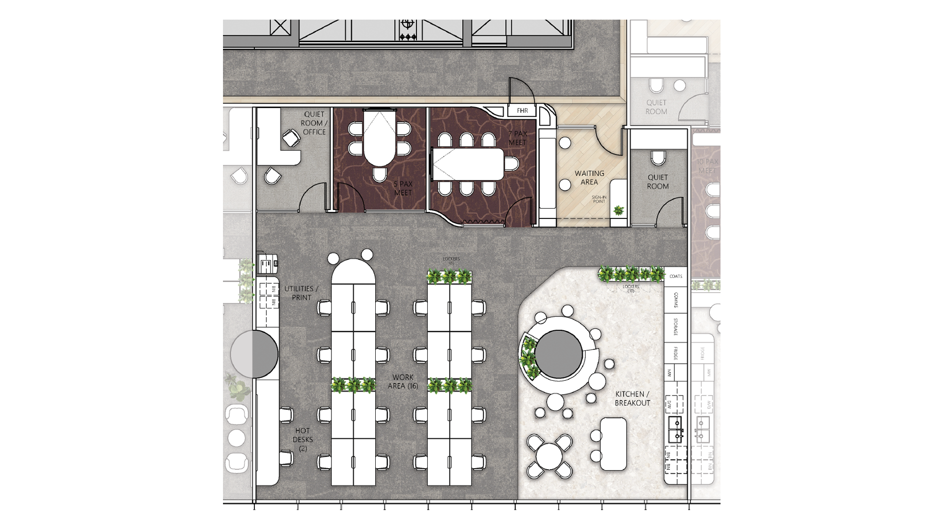 Tower One Suite 6.03 Floorplan